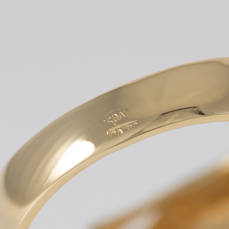 Anillo pantera oro 18k 750