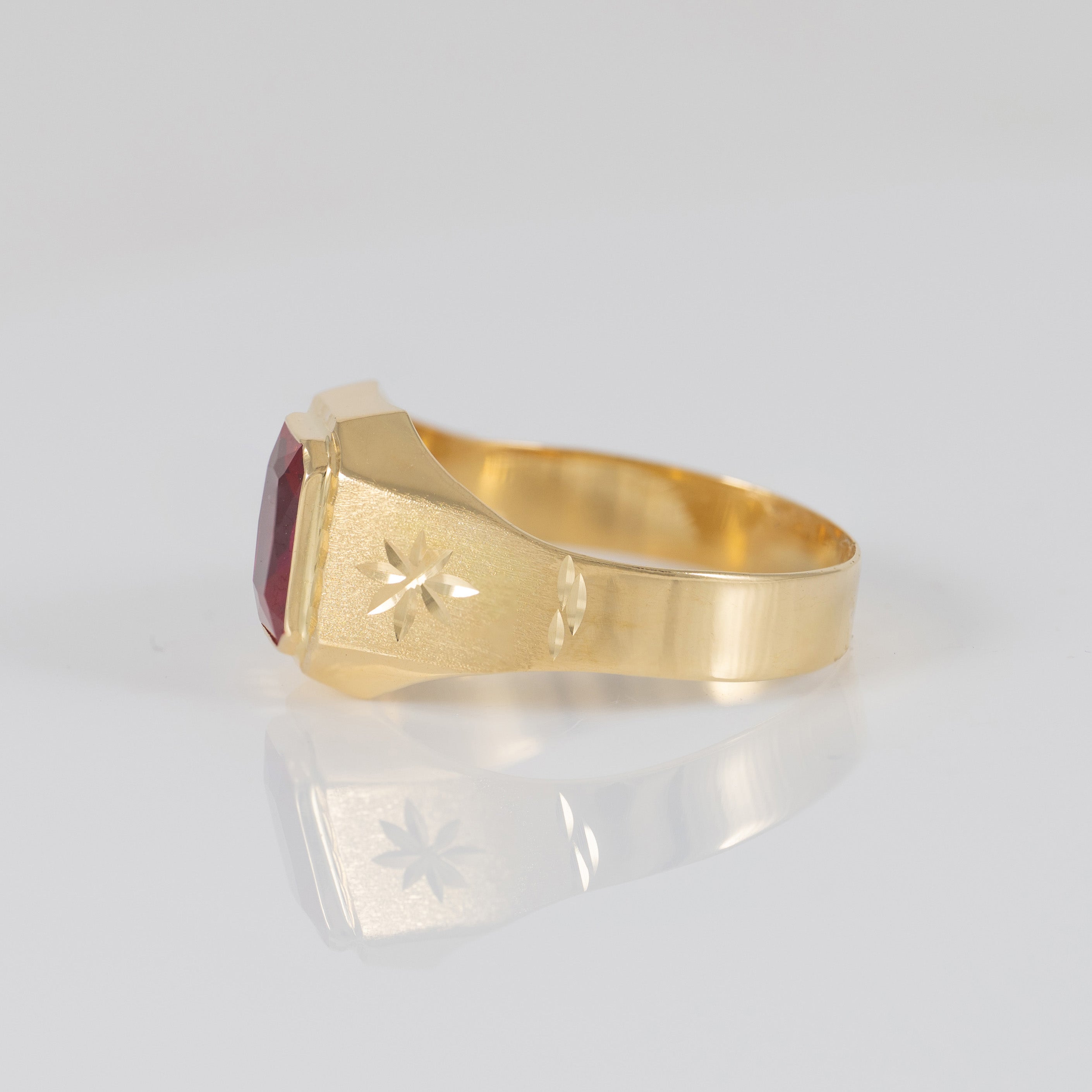 Anillo oro 18k 750