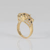 Anillo pantera oro 18k 750