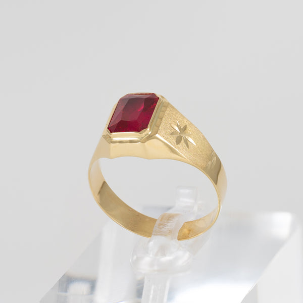 Anillo oro 18k 750