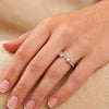 Anillo Pandora Abierto en Plata 925 Estrellas Fugaces