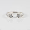 Anillo Pandora Abierto en Plata 925 Estrellas Fugaces