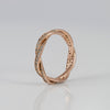Anillo Pandora Giro del Destino en Plata Vermeil Rosa