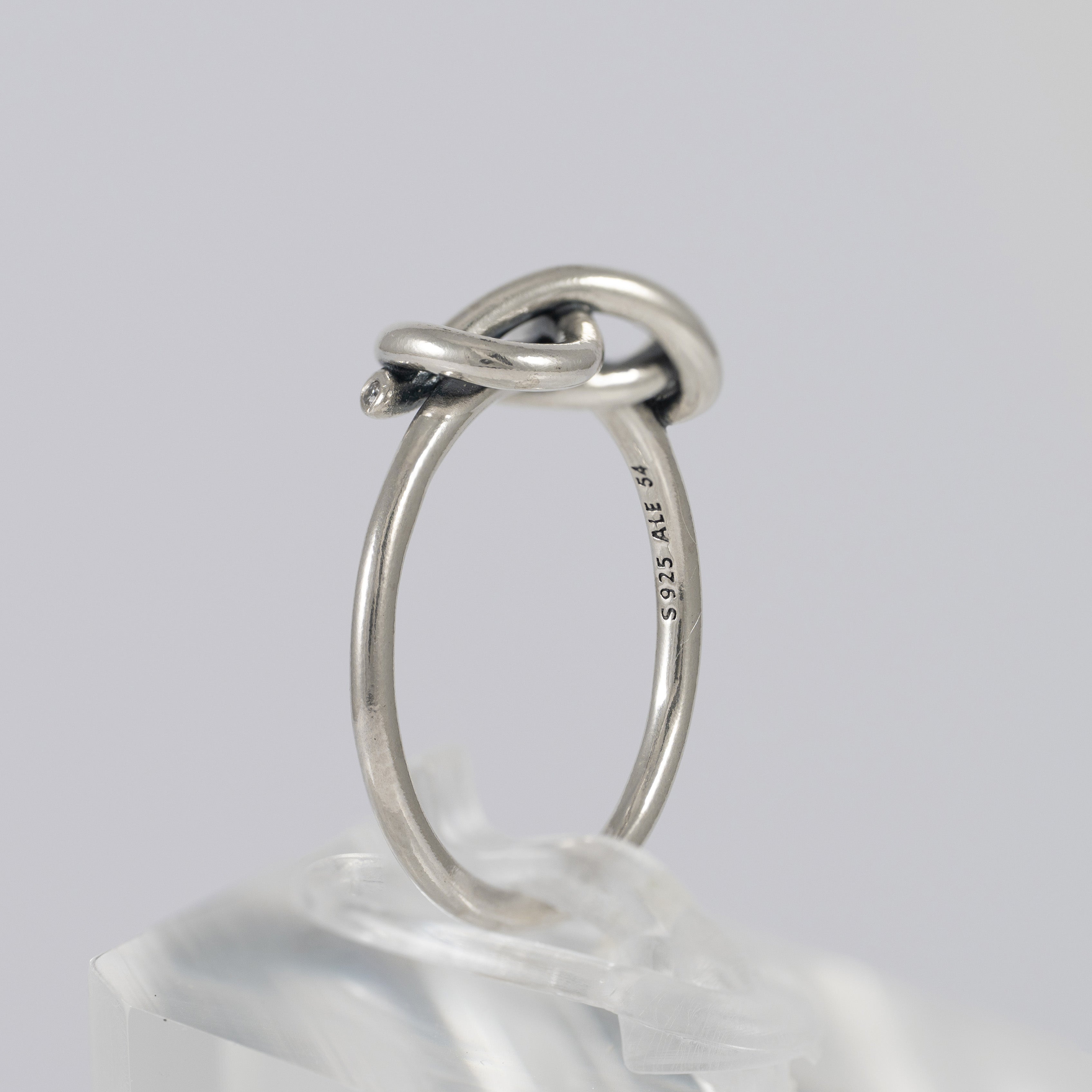Anillo Pandora Nudo Infinito en Plata 925
