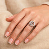 Anillo Pandora en Plata 925 con Círculos Pavé Signature