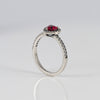 Anillo Pandora en Plata 925 y corazón en Relieve