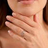 Anillo Pandora  de Plata 925  Signature Logo & Pavé