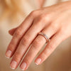 Anillo Pandora  de Plata 925  Signature Logo & Pavé