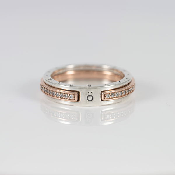 Anillo Pandora  de Plata 925  Signature Logo & Pavé