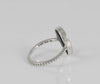 Anillo Pandora de plata 925 Silueta Lágrima