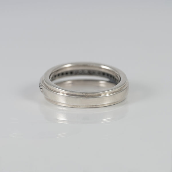Anillo Pandora en Plata 925 Triple Alianza en Pavé