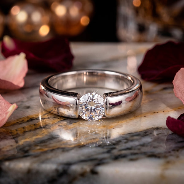 Anillo Diamond Fire Plata 925 Circonita