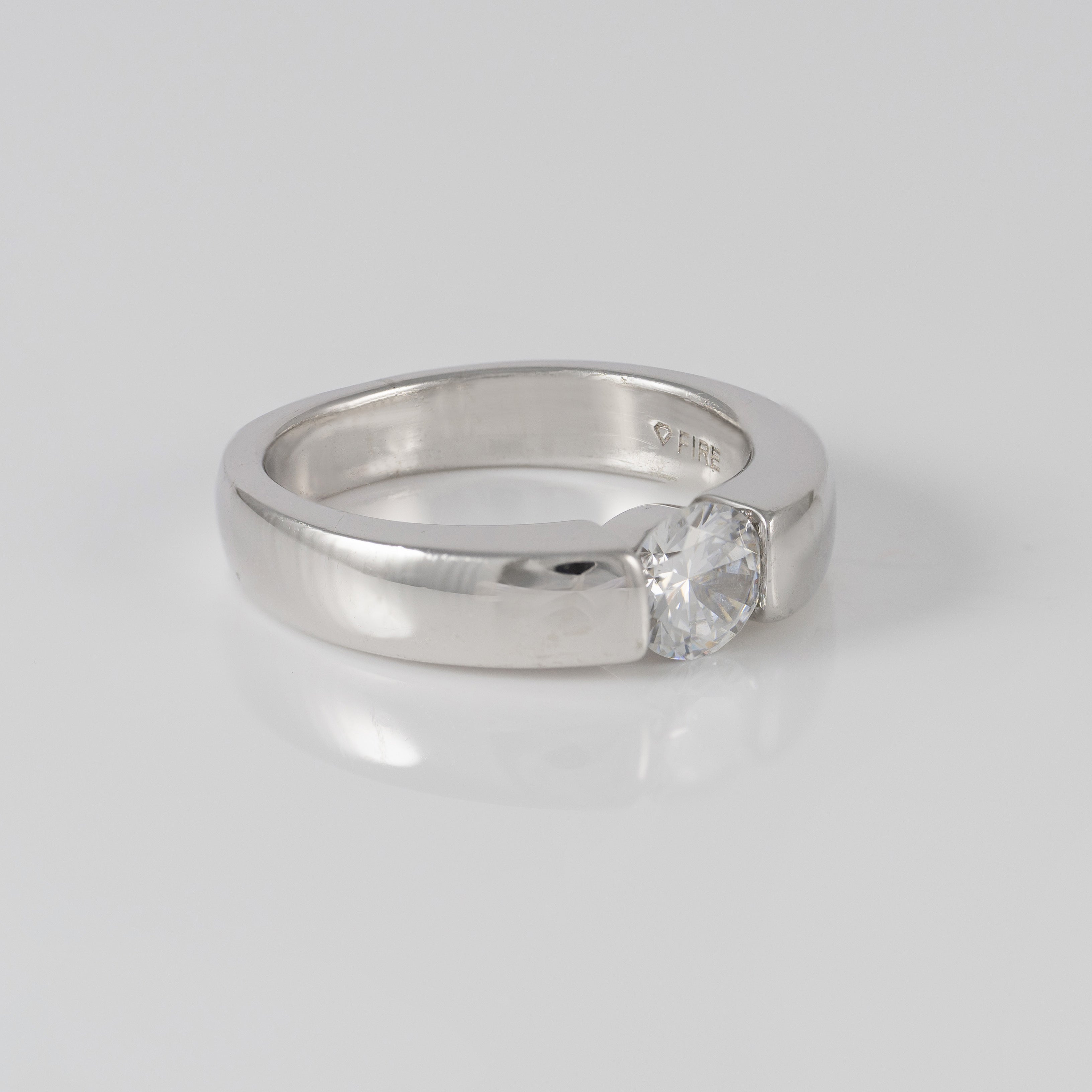 Anillo Diamond Fire Plata 925 Circonita