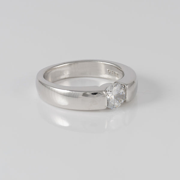 Anillo Diamond Fire Plata 925 Circonita