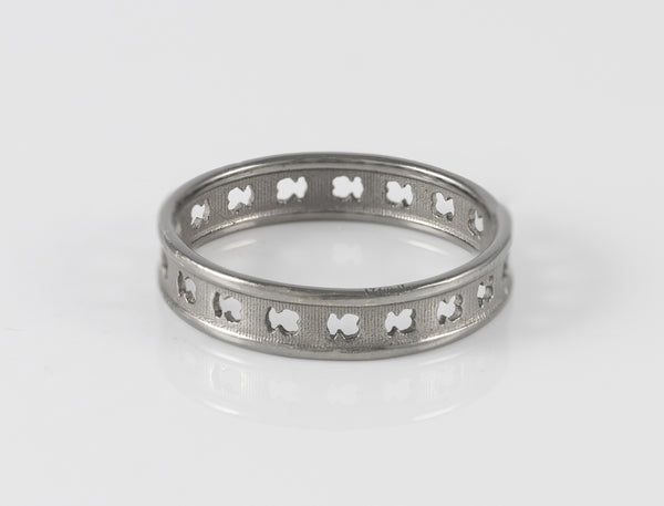 Anillo Tous de plata 925 con siluetas de oso Bear Row
