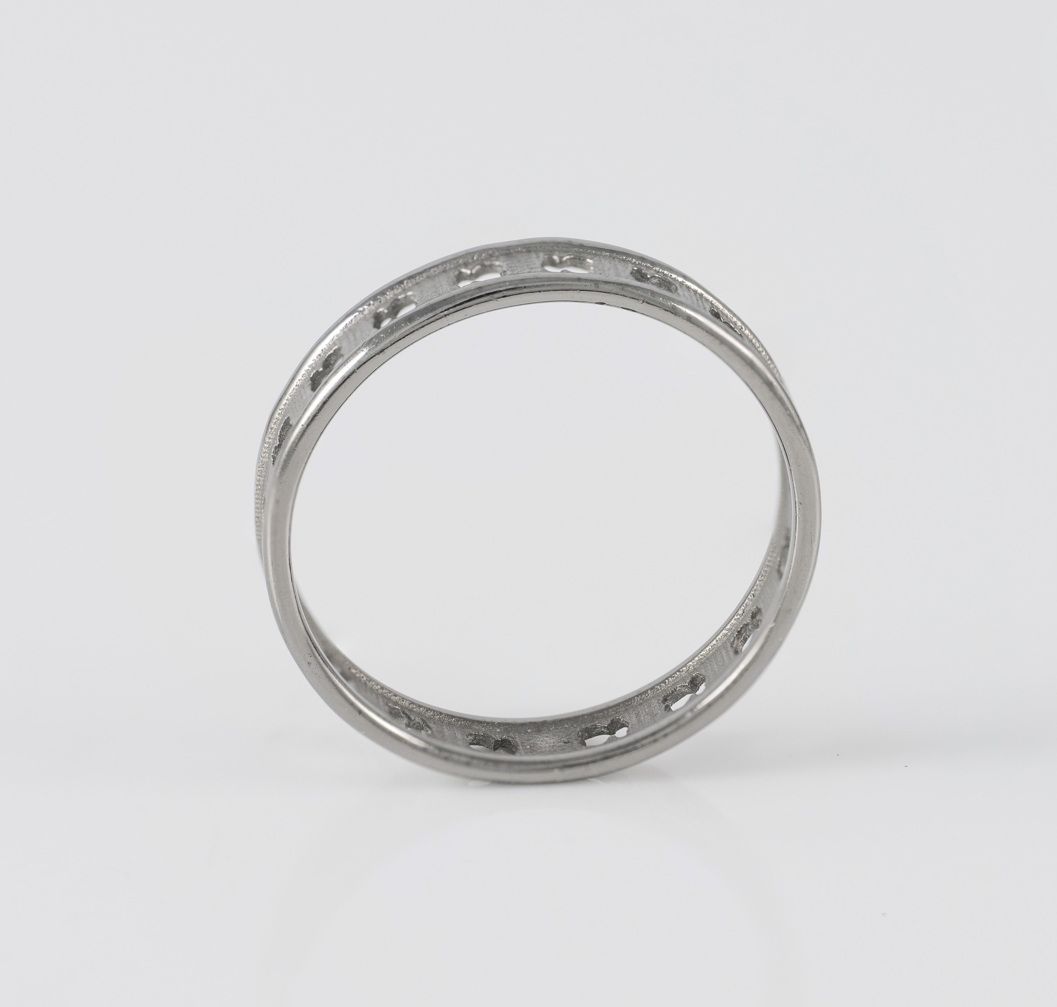 Anillo Tous de plata 925 con siluetas de oso Bear Row