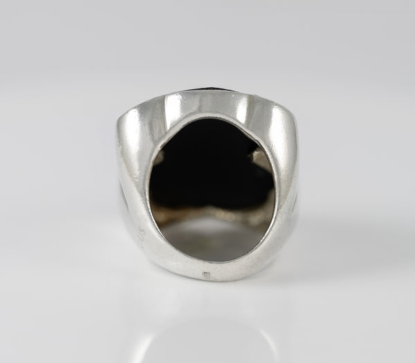 Anillo Mesh Onix Tous Anillo Con Gema De Oso Tous Icon Color De