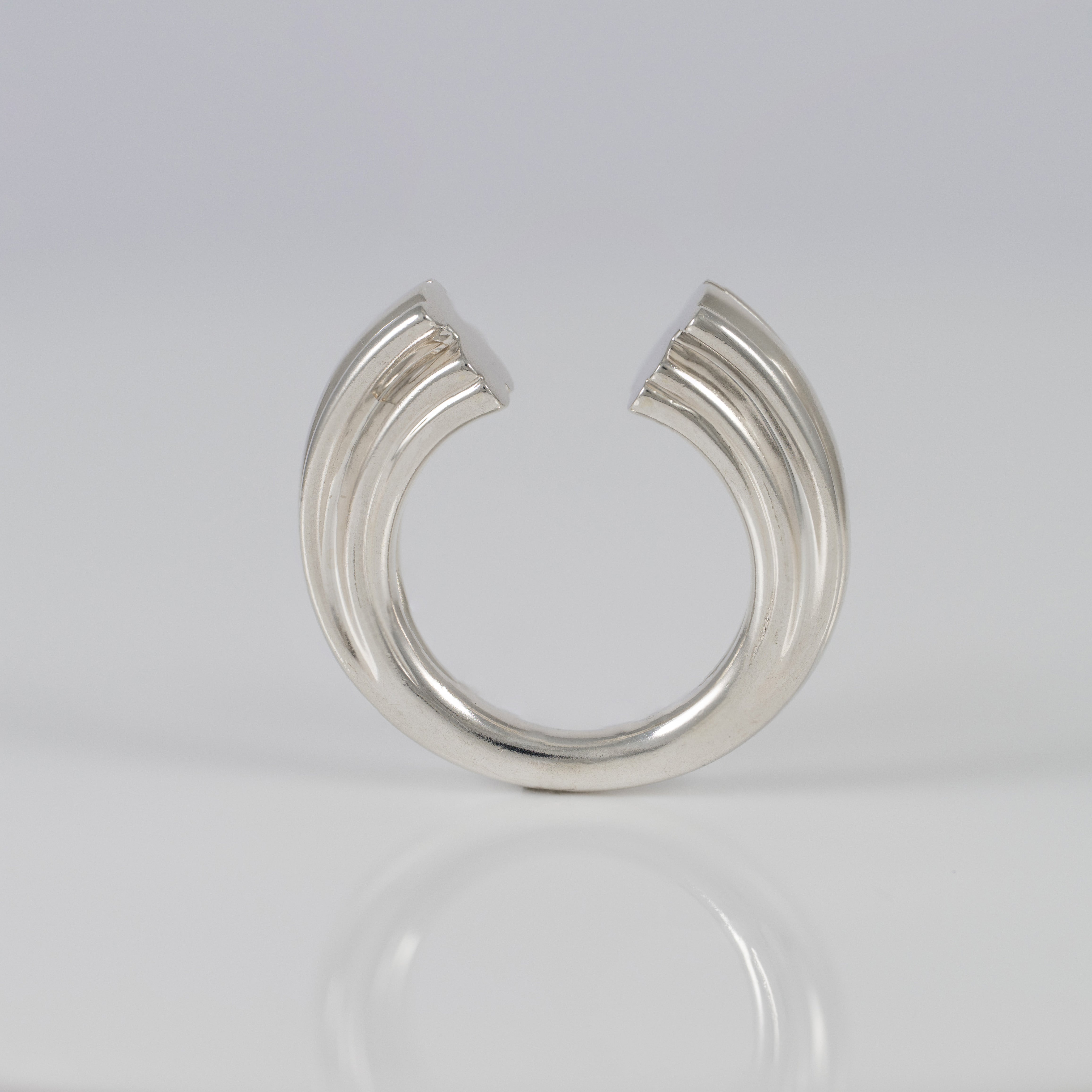 Anillo Tous Abierto de Plata 925 y Motivo oso 1950