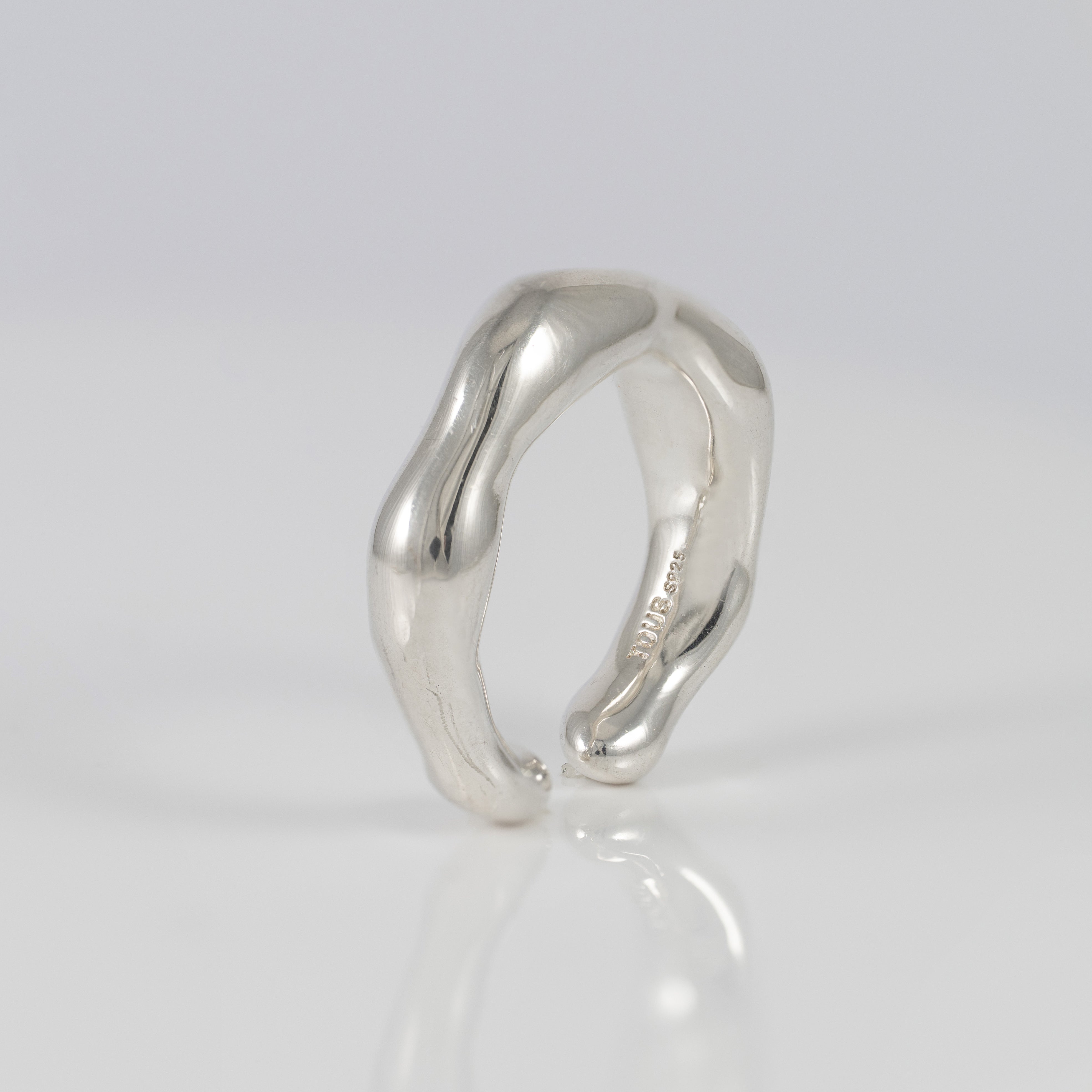 Anillo Tous Abierto en Plata 925 Tabit