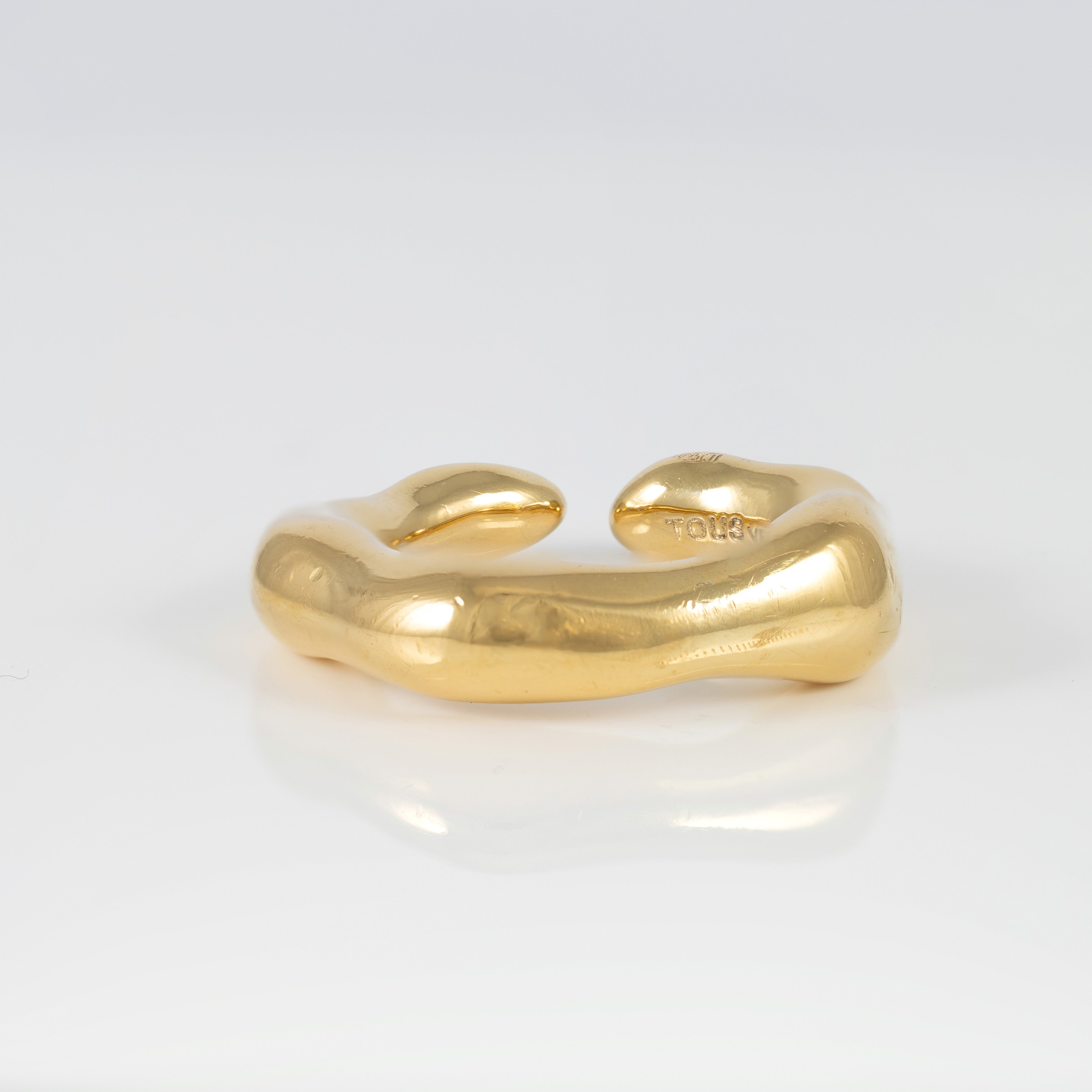 Anillo Tous Abierto en Plata Vermeil Tabit