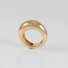 Anillo Tous abombado con baño de oro 18 kt sobre plata Warm