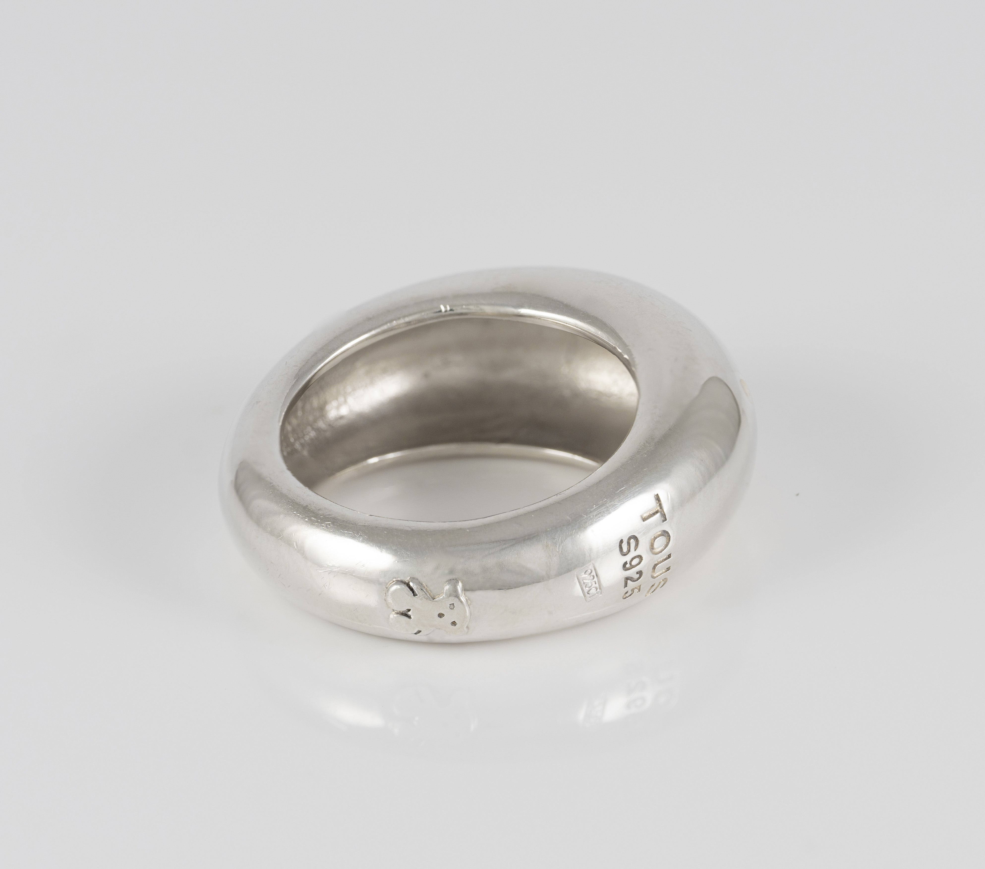 Anillo Tous abombado de Plata 925 Warm