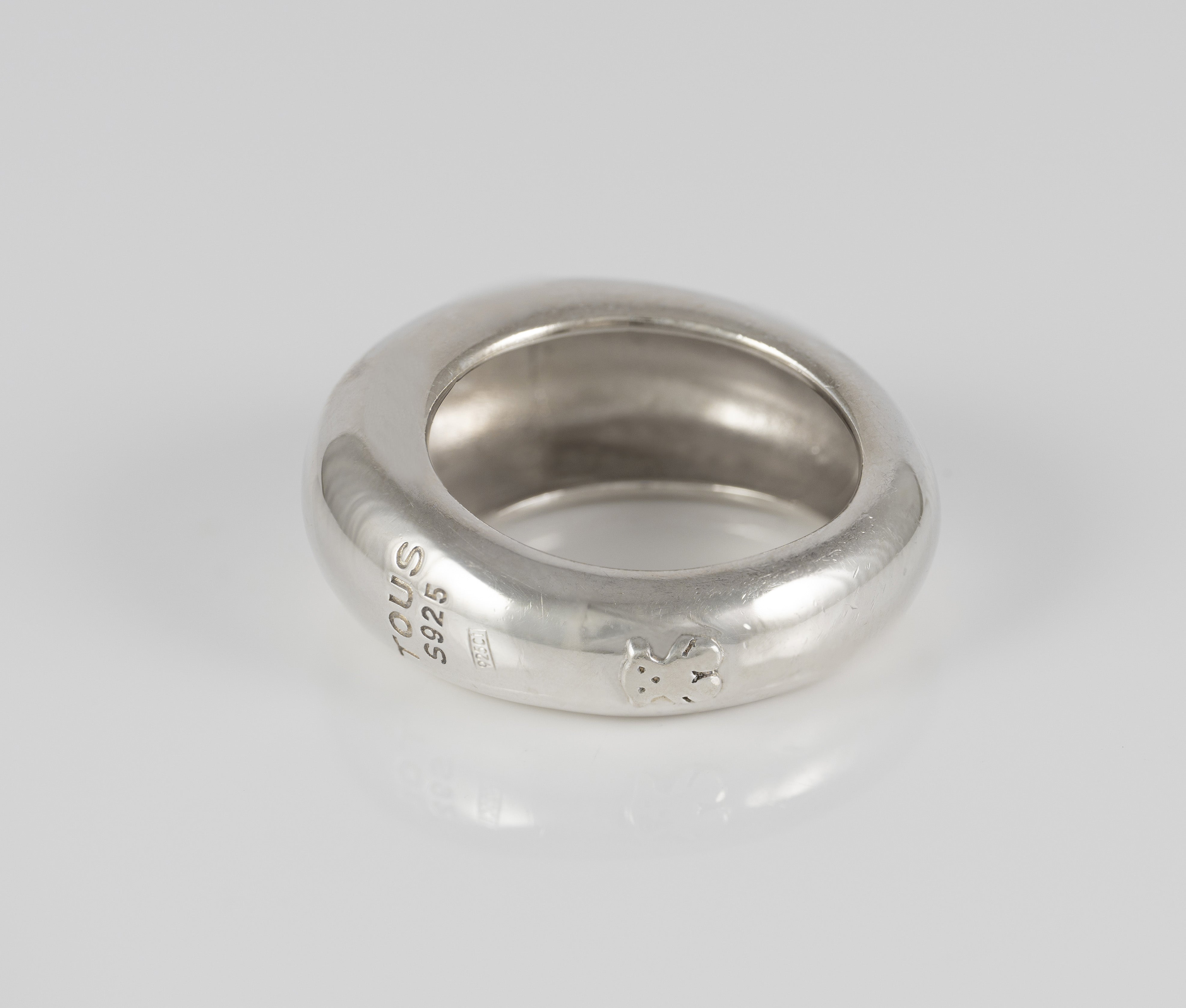 Anillo Tous abombado de Plata 925 Warm