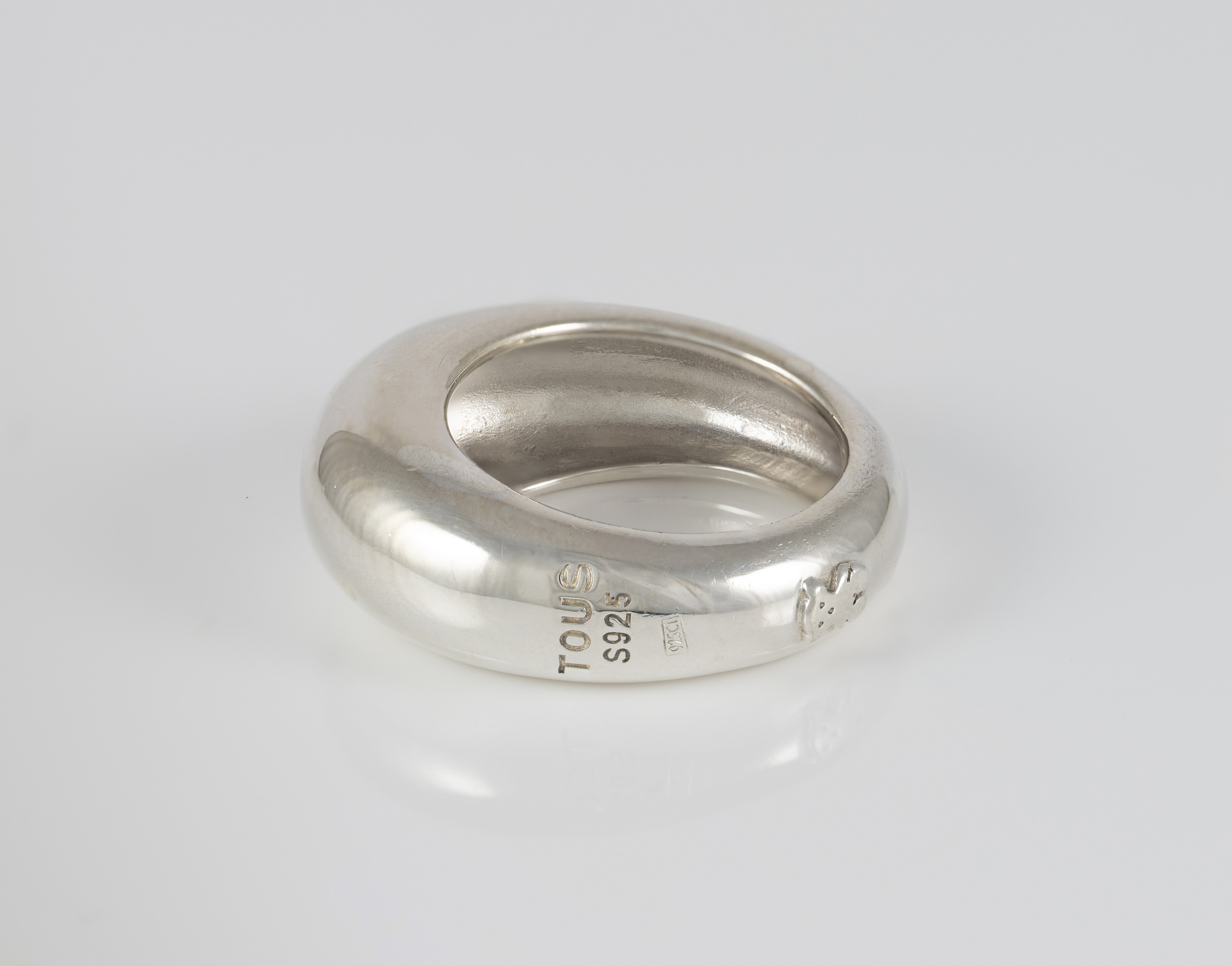 Anillo Tous abombado de Plata 925 Warm