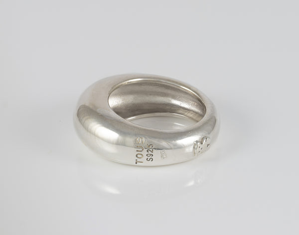 Anillo Tous abombado de Plata 925 Warm