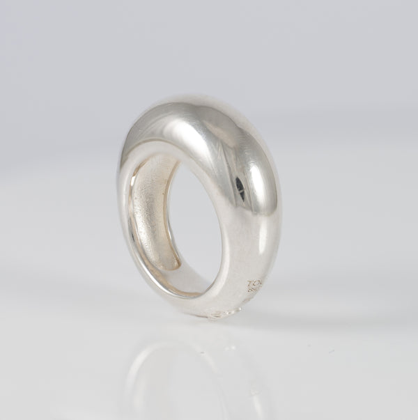 Anillo Tous Abombado en plata 925 Warm