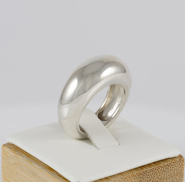 Anillo Tous abombado de Plata 925 Warm