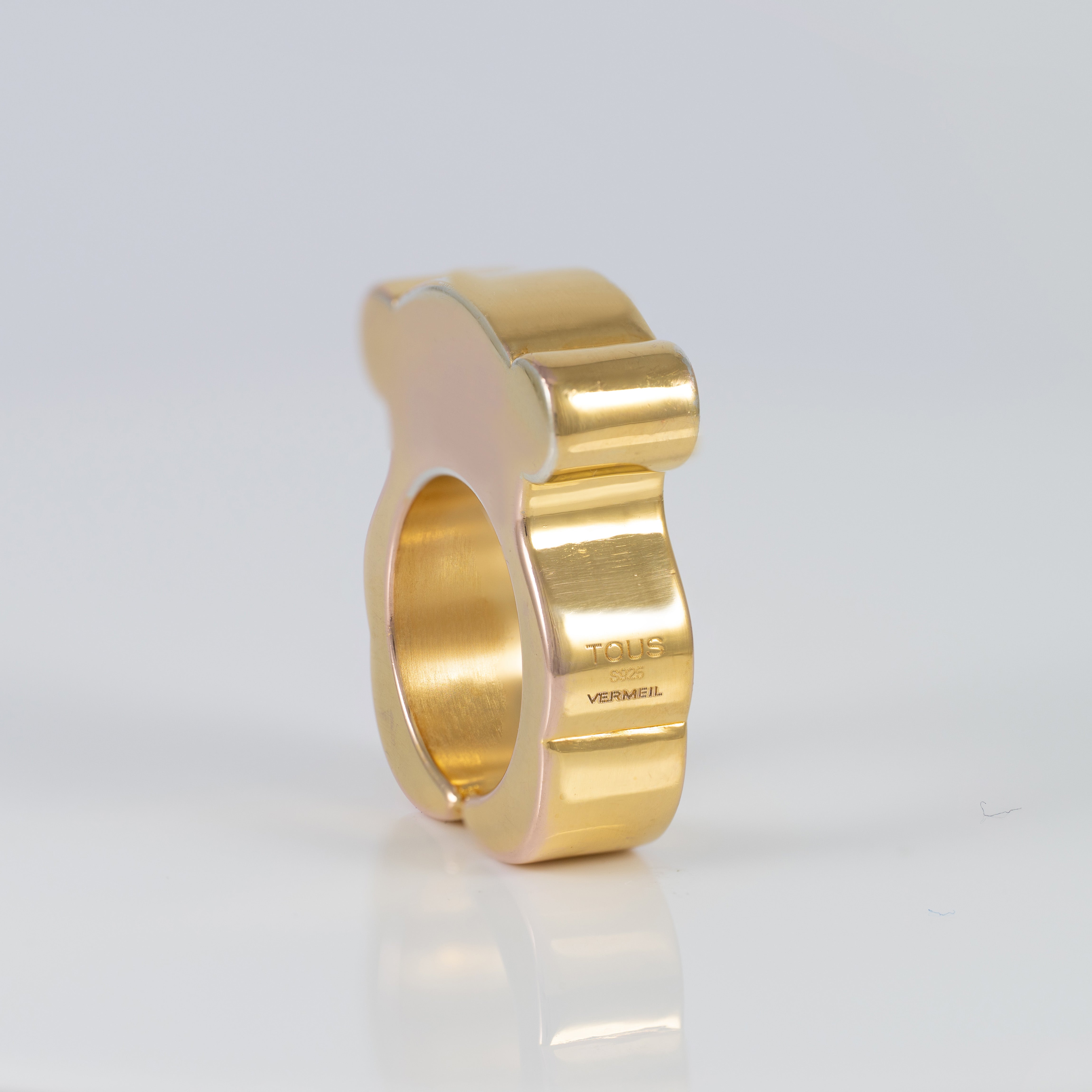 Anillo Tous con baño de oro 18 kt sobre plata Sweet Dolls