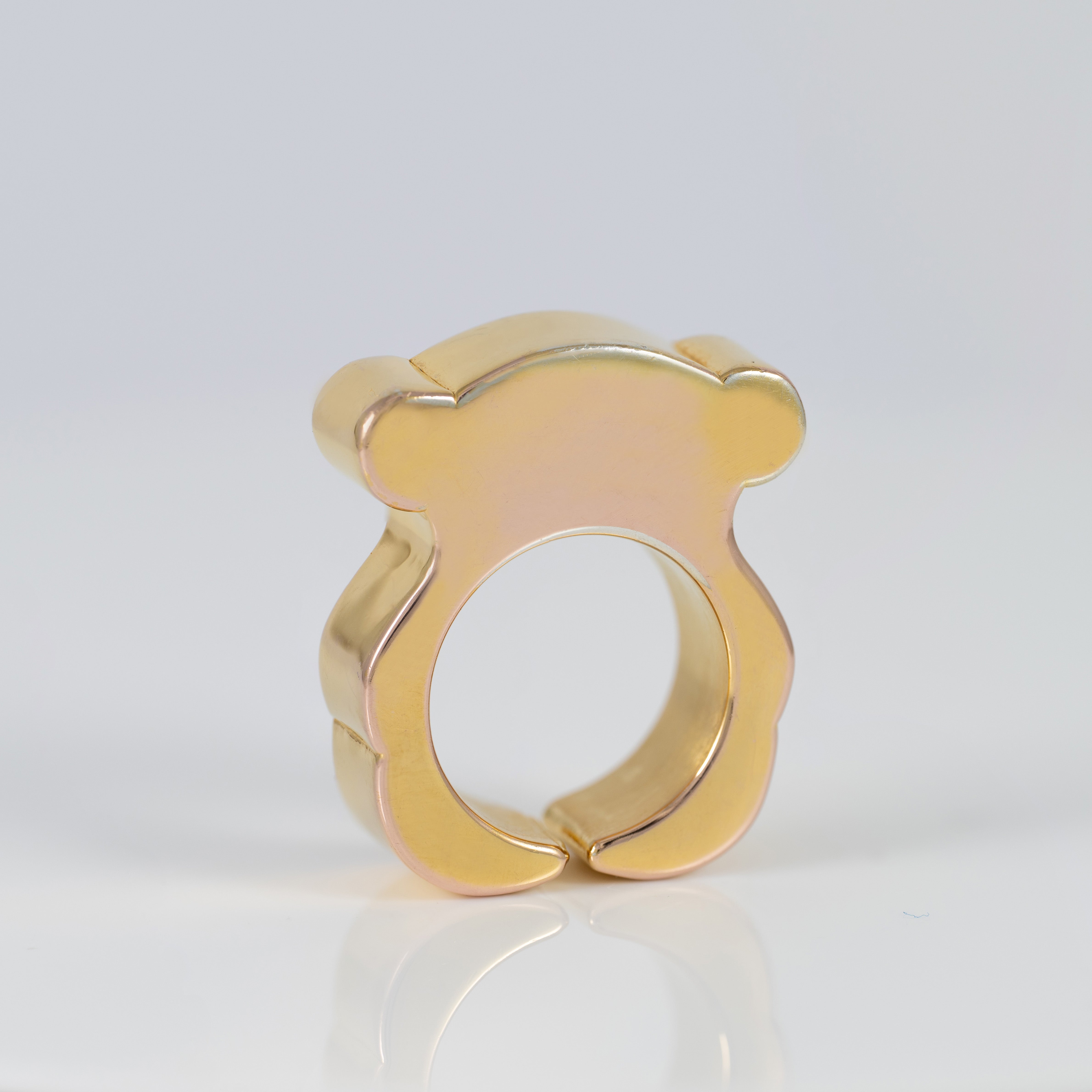 Anillo Tous con baño de oro 18 kt sobre plata Sweet Dolls