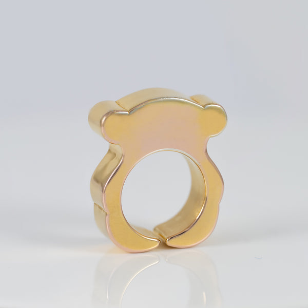 Anillo Tous con baño de oro 18 kt sobre plata Sweet Dolls