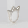 Anillo Tous New Sweet Dolls tulipa en plata 925