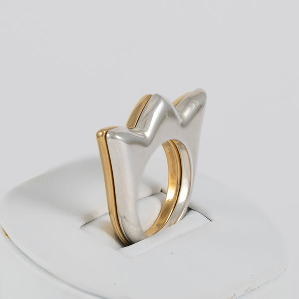 Anillo Tous New Sweet Dolls tulipa en plata 925