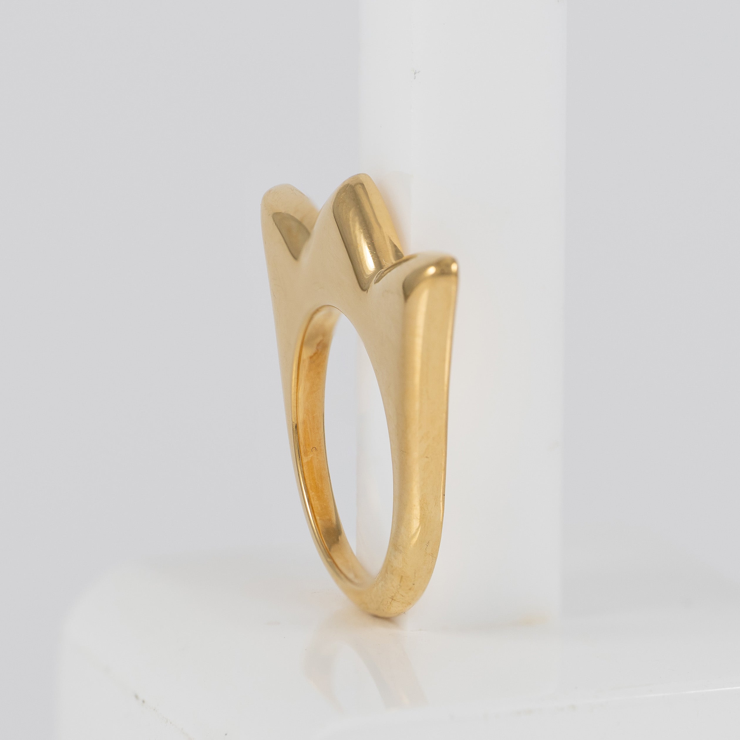 Anillo Tous New Sweet Dolls tulipa con baño de oro 18 kt sobre plata