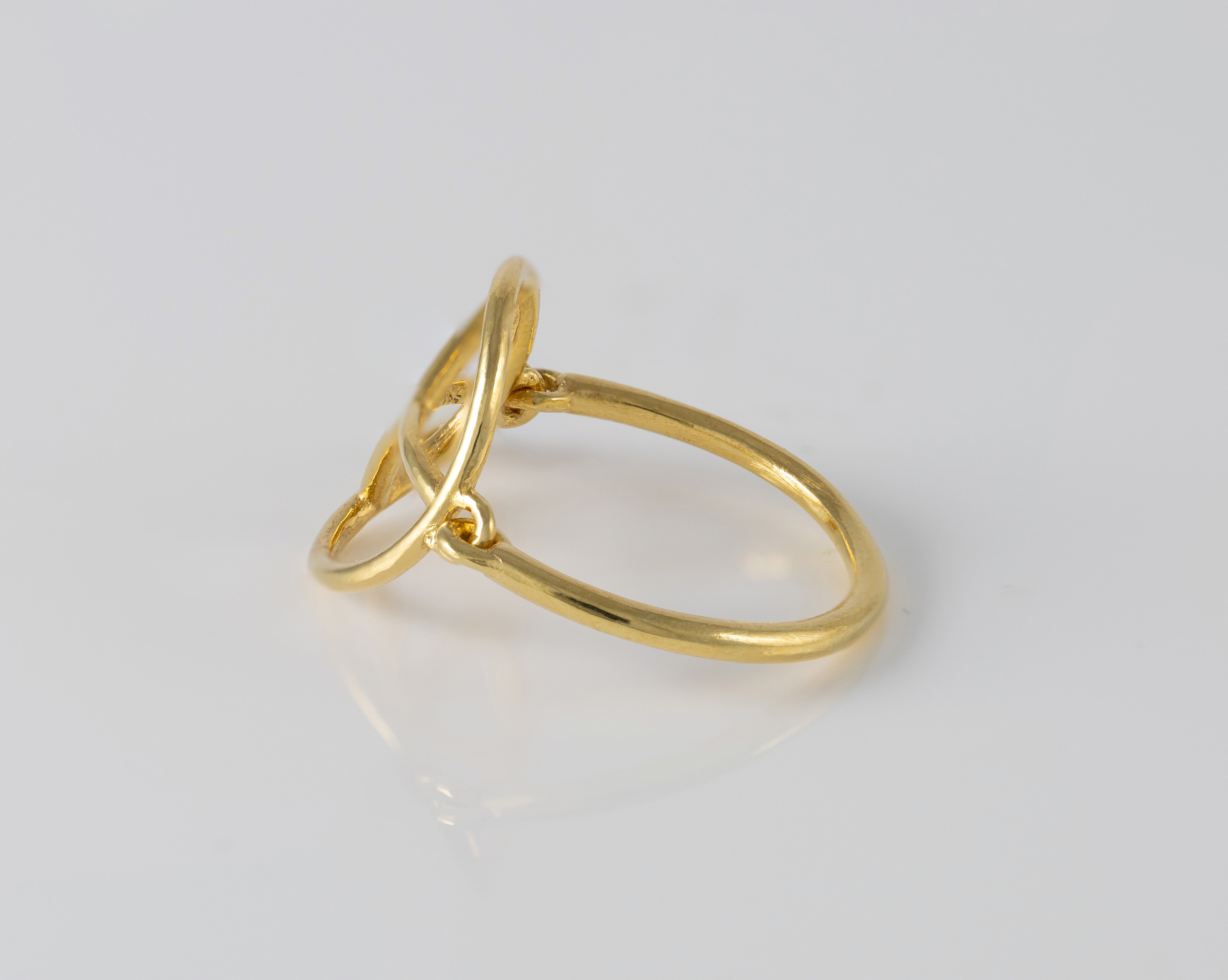 Anillo Tous Plata 925 Vermeil Símbolo de la Paz