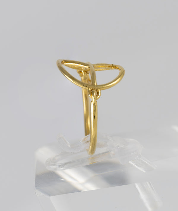 Anillo Tous Plata 925 Vermeil Símbolo de la Paz