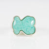 Anillo Tous en plata 925 y Amazonita  New Color