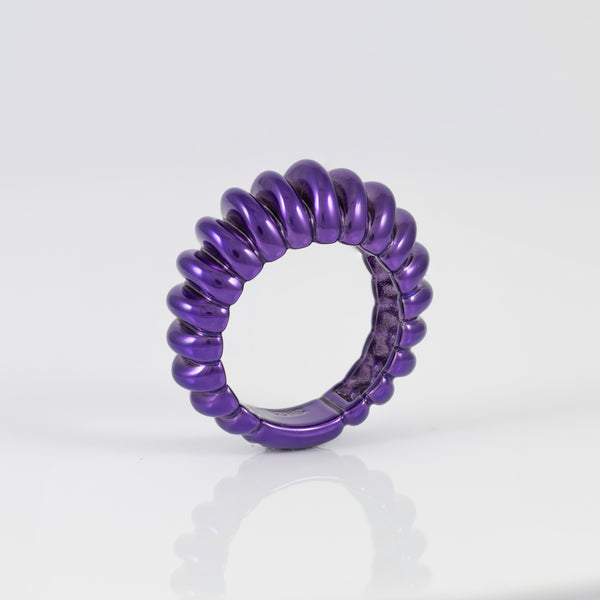 Anillo Tous de Plata color Lila Virtual Garden