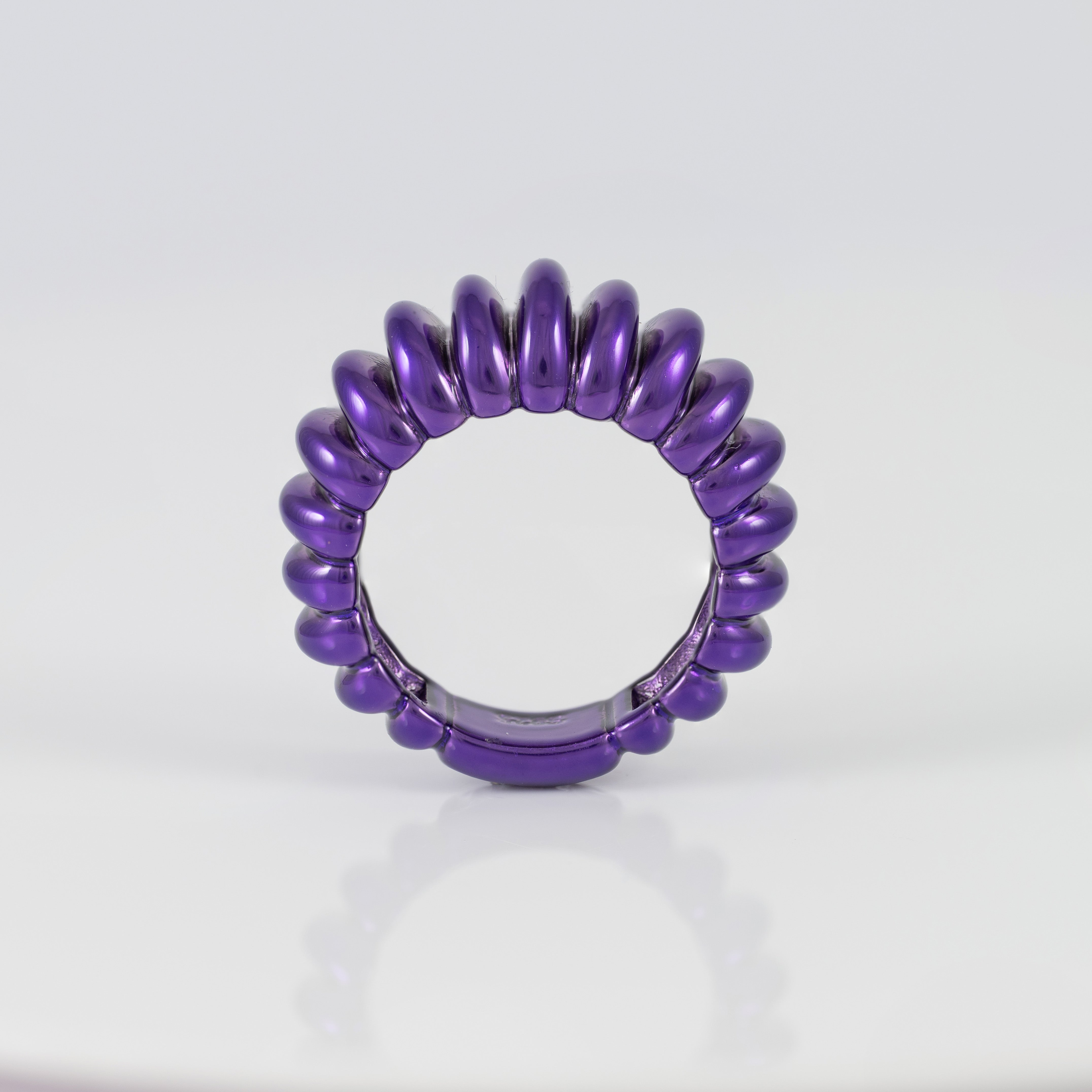 Anillo Tous de Plata color Lila Virtual Garden