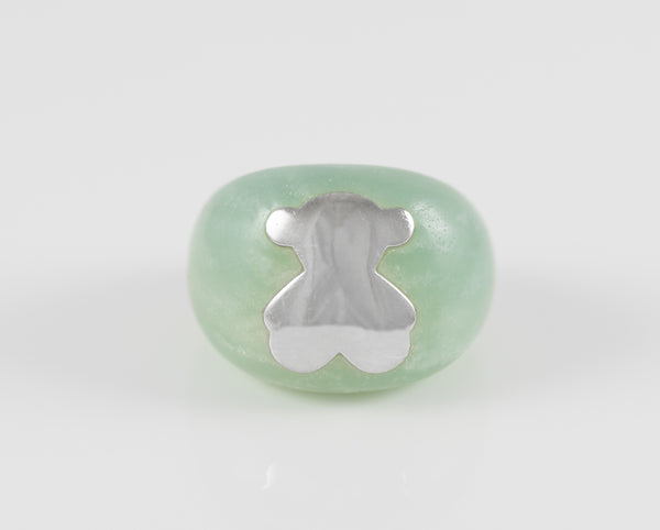 Anillo Tous en plata 925 y cuarzo
