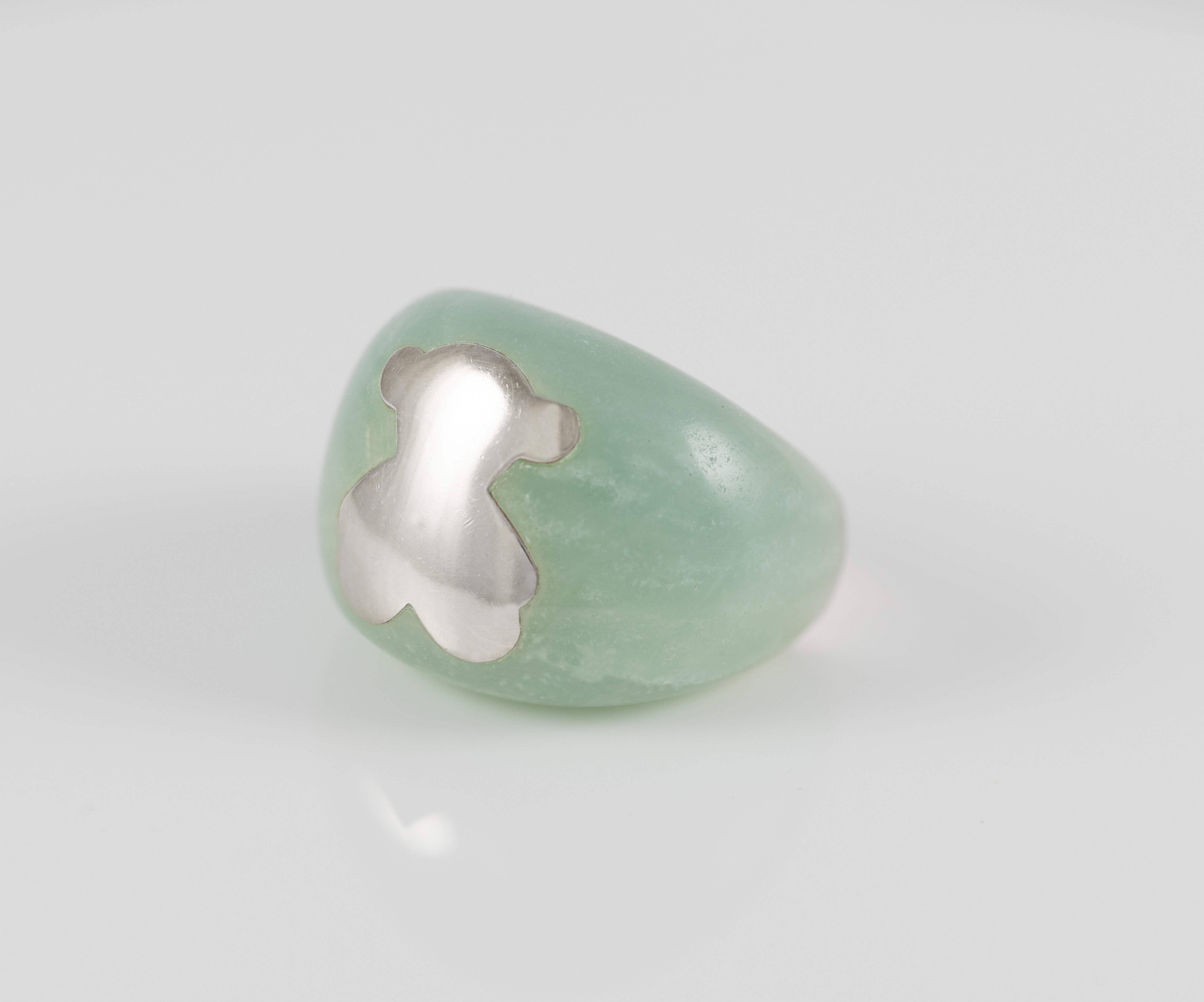 Anillo Tous en plata 925 y cuarzo