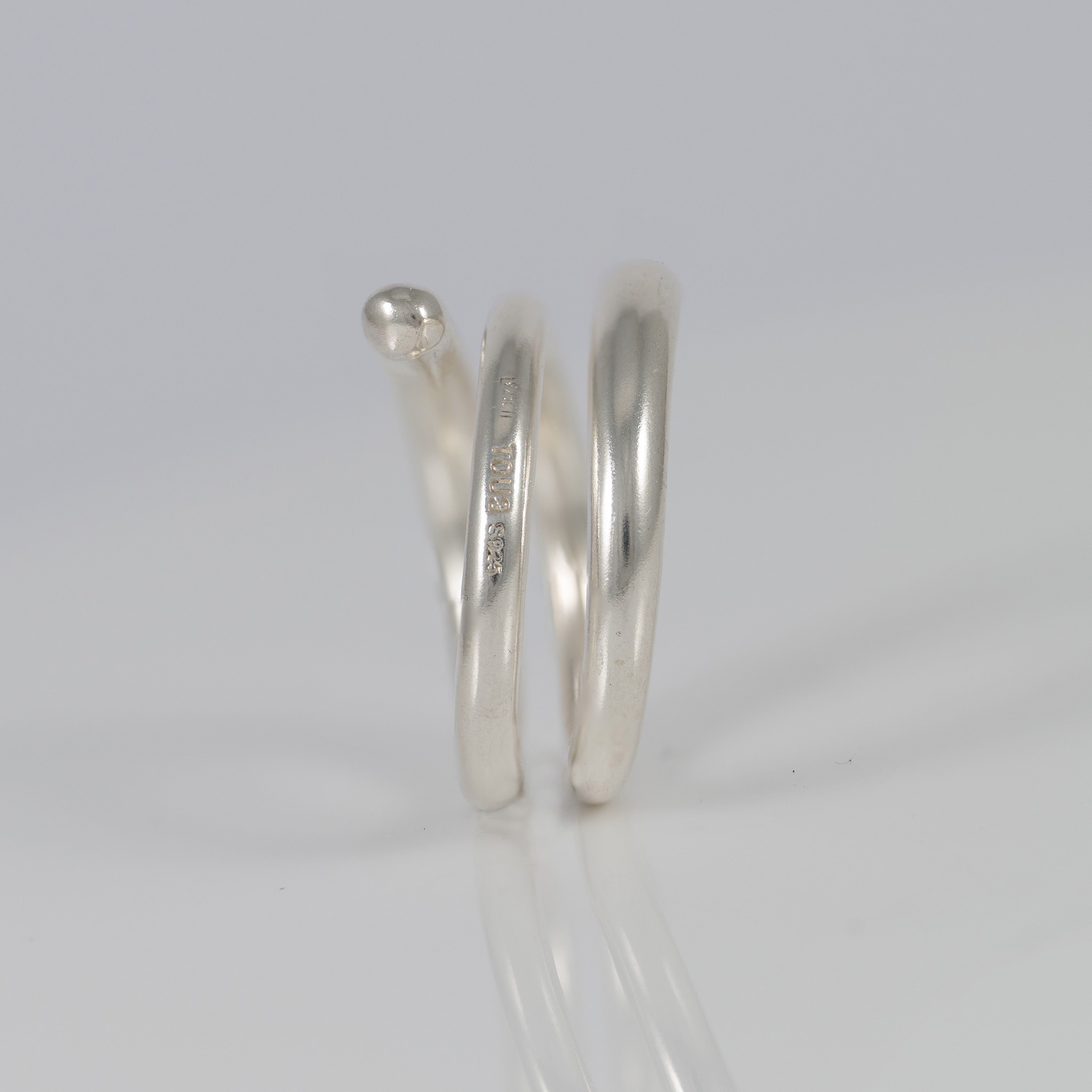 Anillo Tous de Plata 925 Espiral New Hav