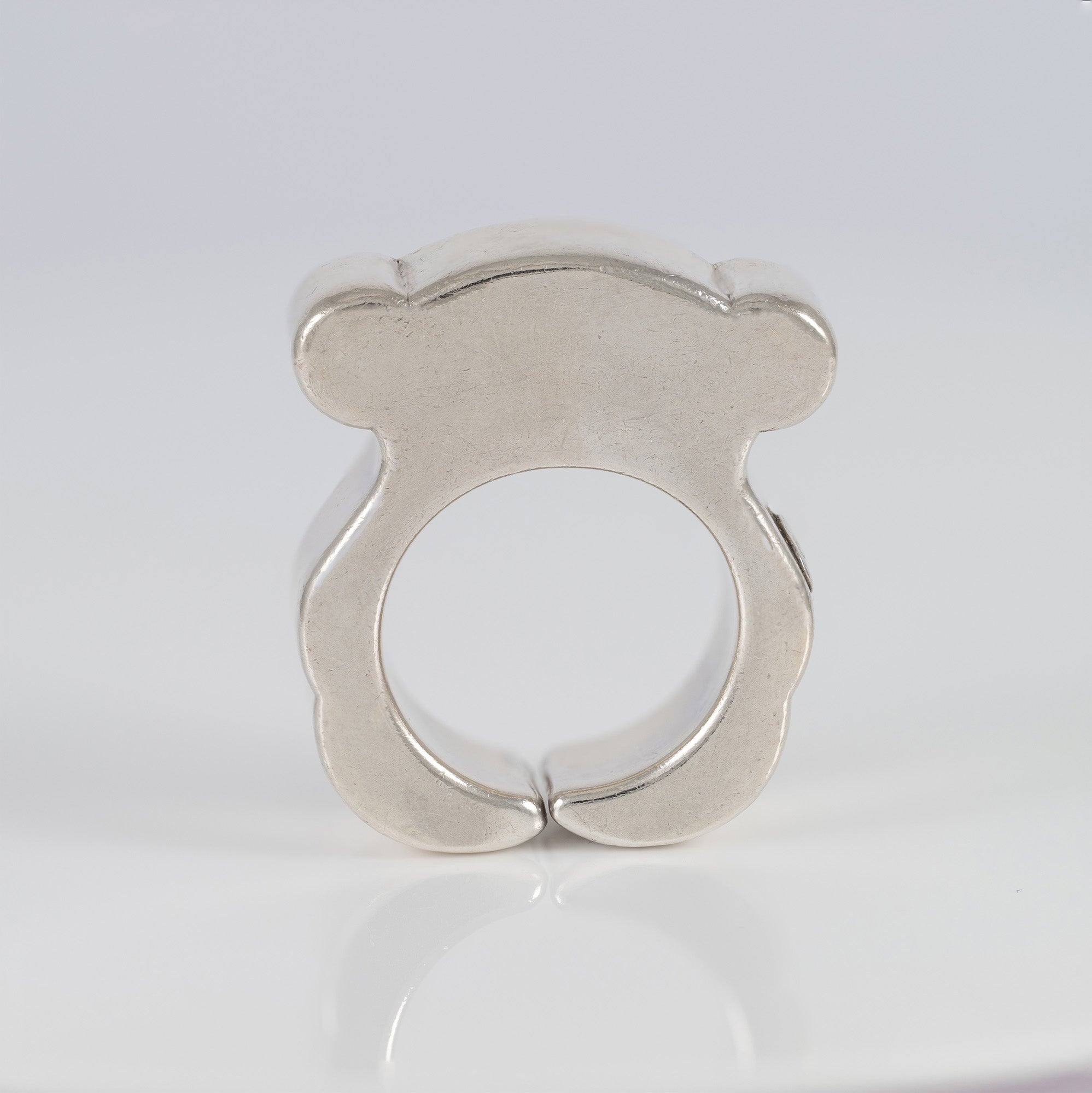 Anillo Tous en plata 925 con forma de oso Sweet Dolls