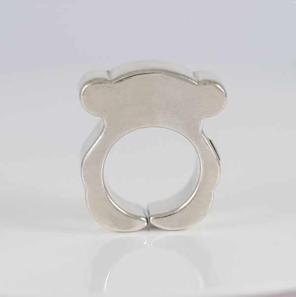 Anillo Tous en plata 925 con forma de oso Sweet Dolls