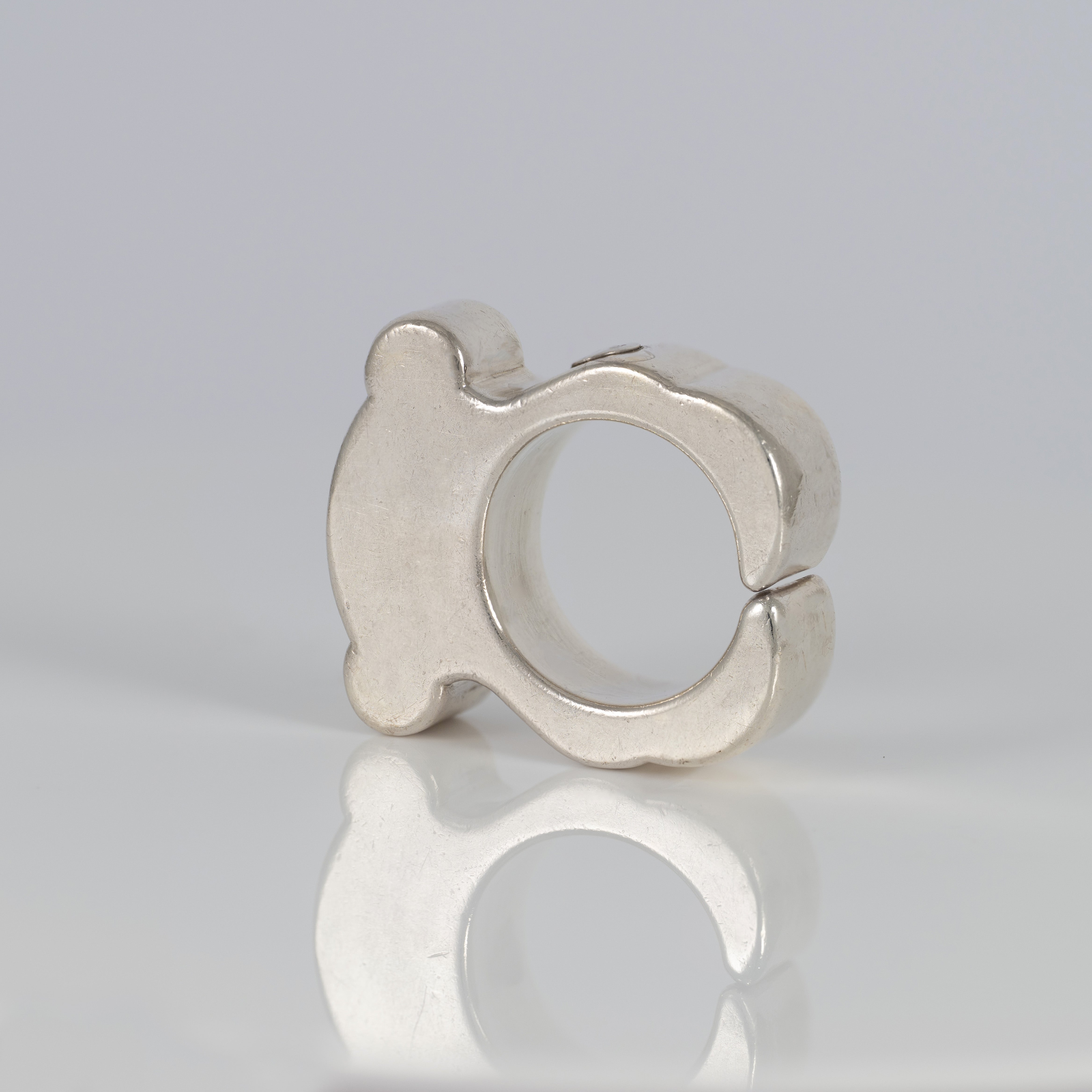 Anillo Tous en plata 925 con forma de oso Sweet Dolls