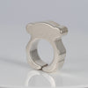 Anillo Tous en plata 925 con forma de oso Sweet Dolls
