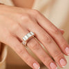 Anillo Tous en plata 925 con forma de oso Sweet Dolls